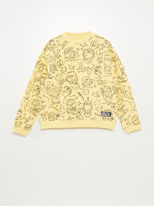 'The Minions'-sweater van joggingstof - Kiabi