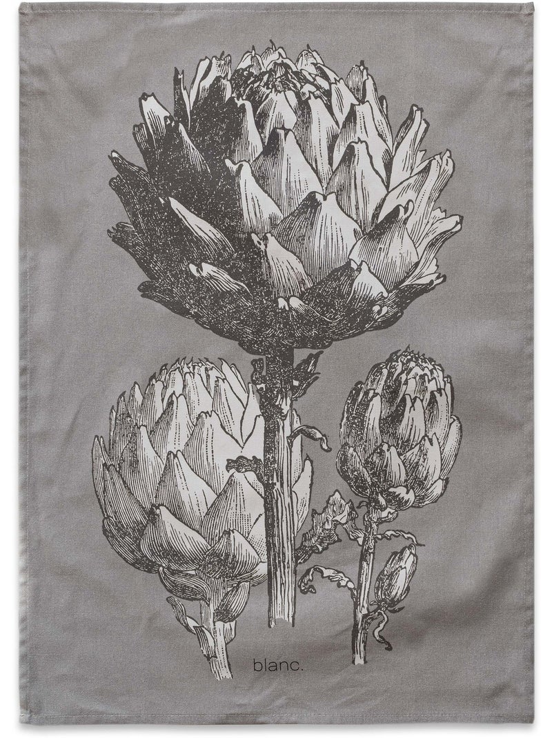 Theedoek 2 stuks Artichoke "Happyfriday" Multicolor - Kiabi