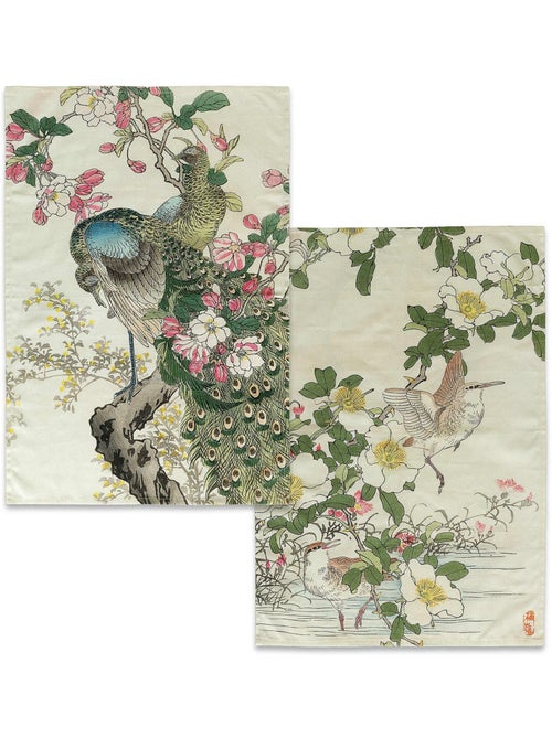 Theedoek 2 stuks Japonais "Happyfriday" - Kiabi