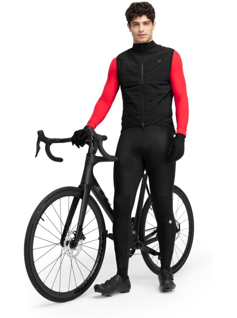 Thermisch fietsvest heren Zwart - Kiabi