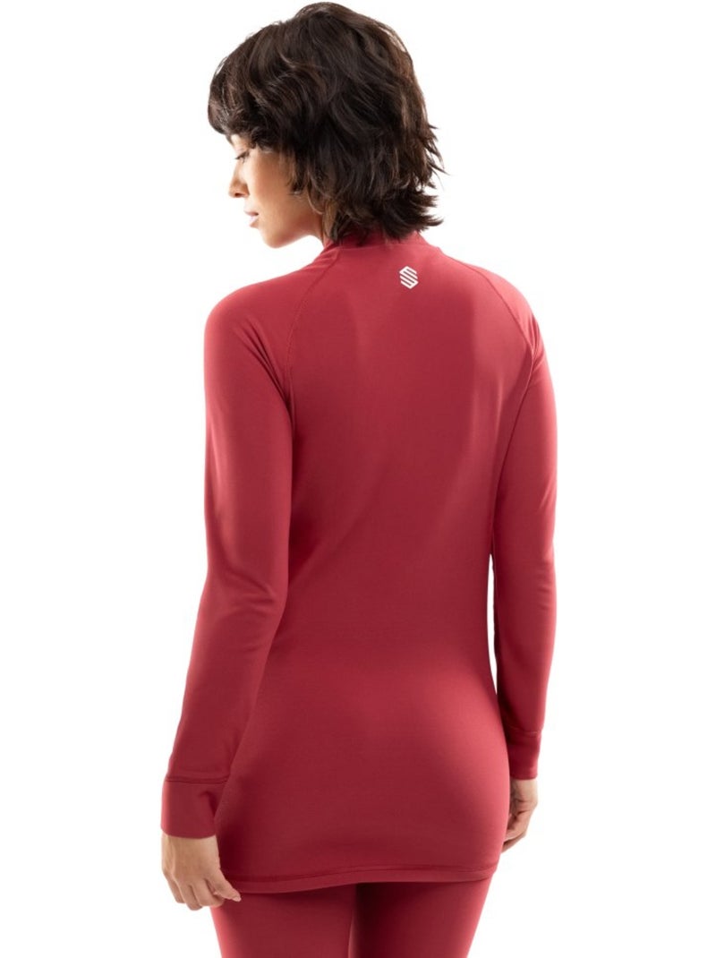 Thermisch ondershirt dames Bruin - Kiabi