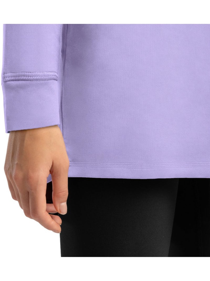 Thermisch ondershirt dames Lavendel - Kiabi