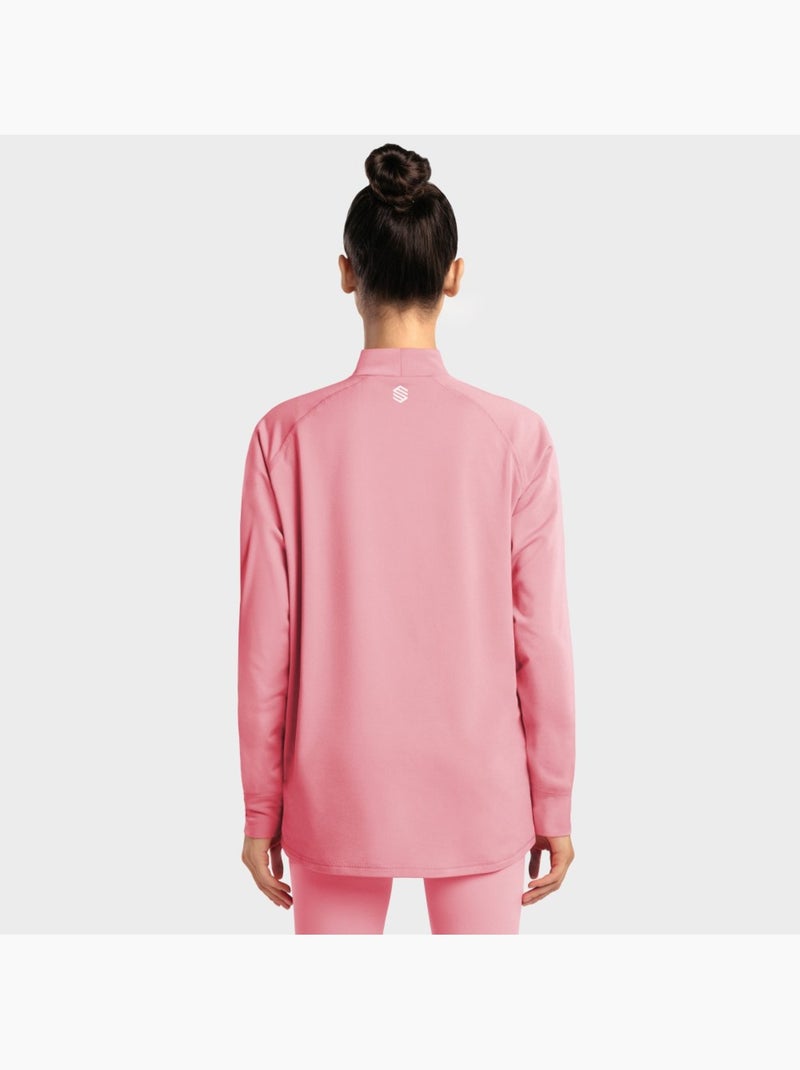 Thermisch ondershirt dames Roze - Kiabi