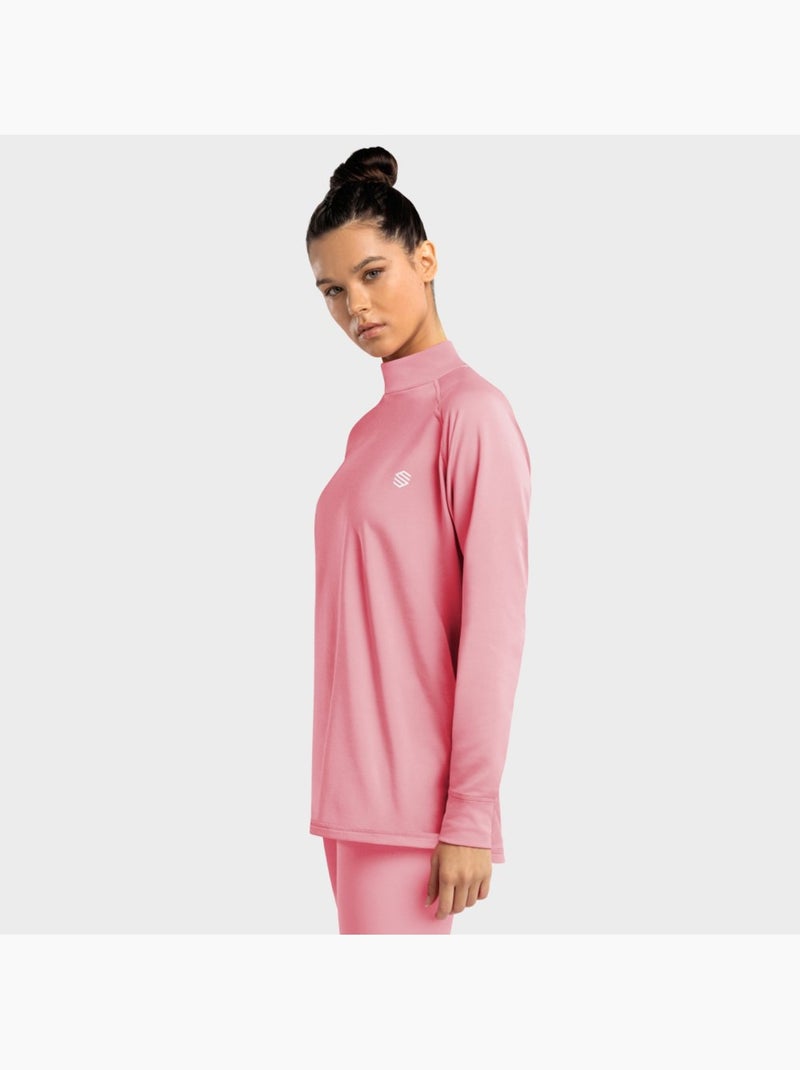 Thermisch ondershirt dames Roze - Kiabi