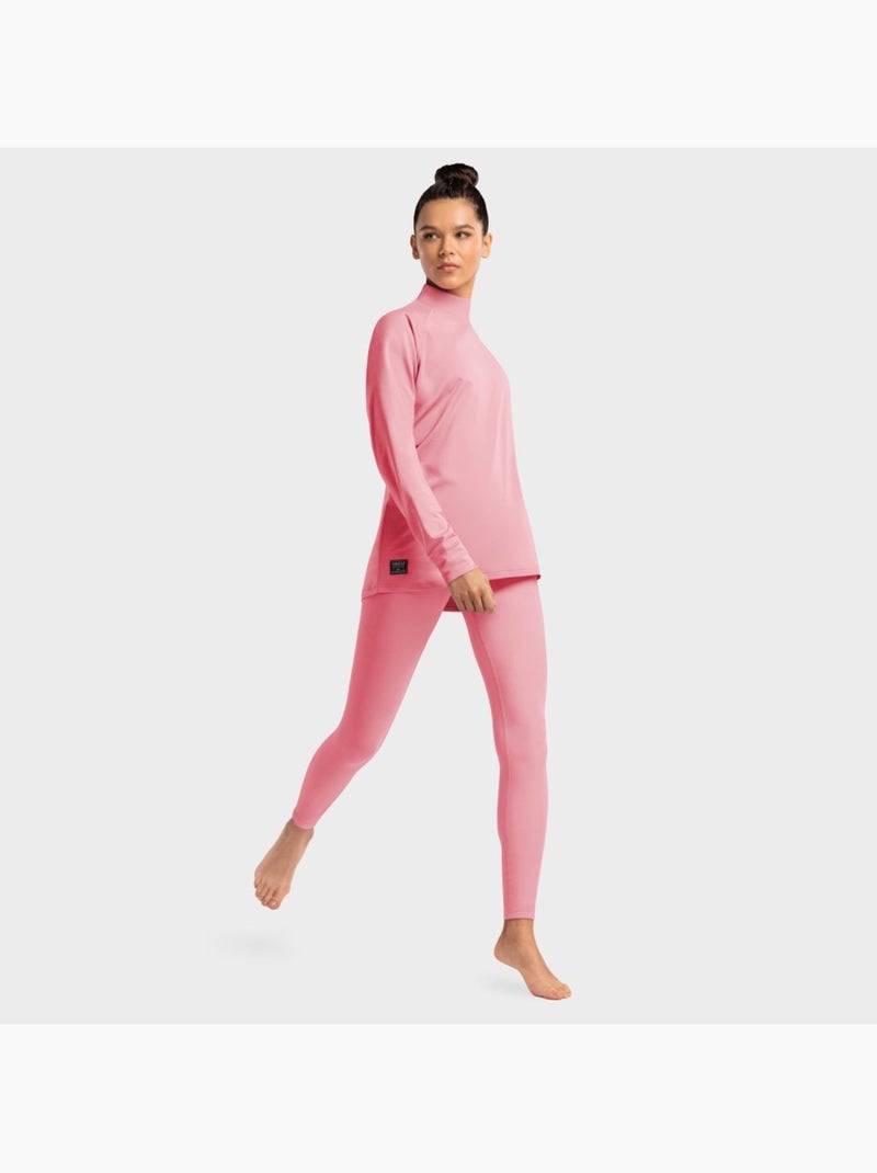 Thermisch ondershirt dames Roze - Kiabi