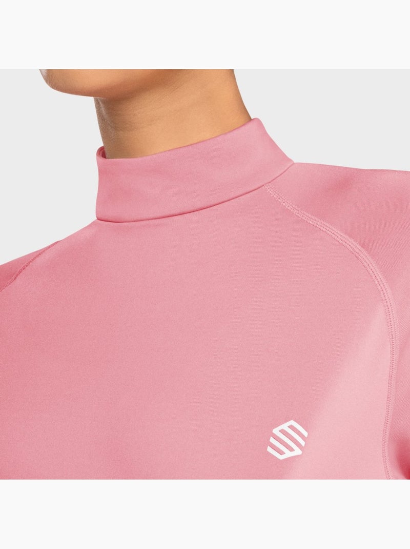 Thermisch ondershirt dames Roze - Kiabi