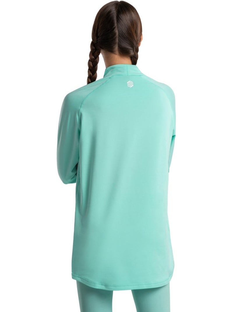 Thermisch ondershirt dames Turkoois - Kiabi