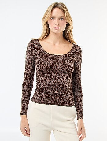 Thermo-T-shirt met lange mouw, comfortabel als een tweede huid