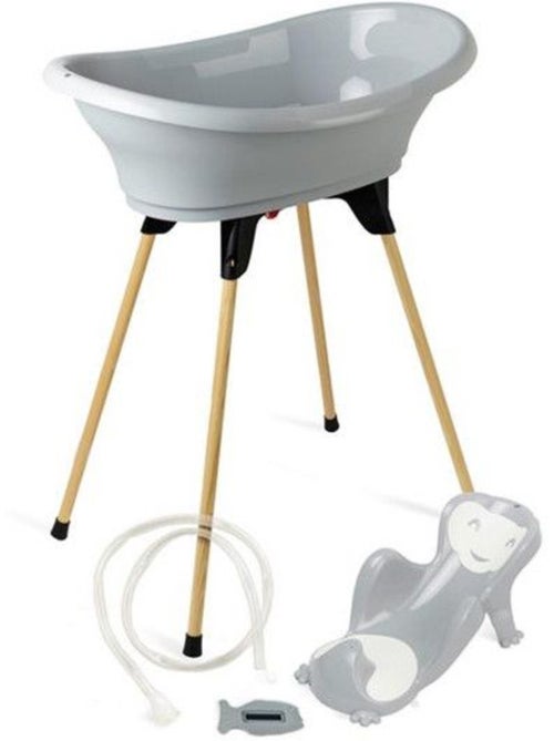 Thermobaby pack baignoire vasco 5 en 1 gris charme - fabriqué en france - Kiabi