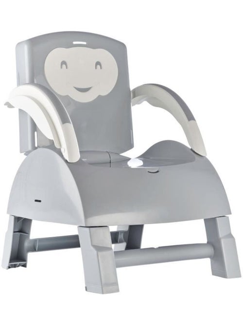 Thermobaby rehausseur de chaise 2 en 1 gris charme - Kiabi