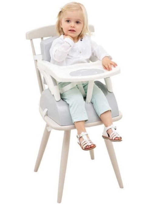 Thermobaby rehausseur de chaise 2 en 1 gris charme - Kiabi