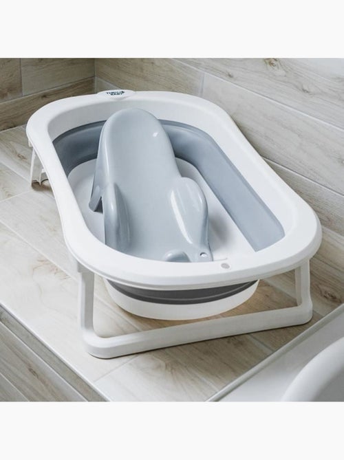 Thermobaby transat de bain pour bébé atoll gris charme - Kiabi