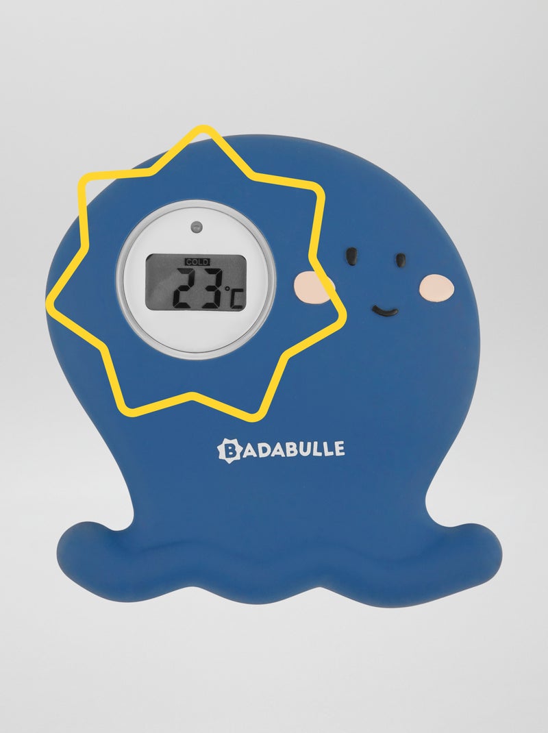 Thermomètre de bain 'Badabulle' bleu - Kiabi