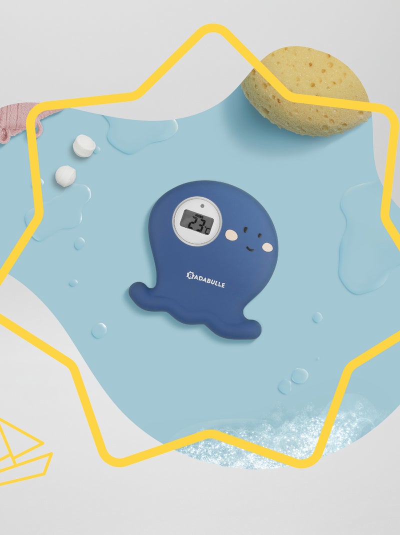 Thermomètre de bain 'Badabulle' bleu - Kiabi