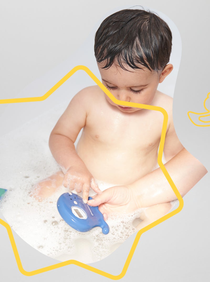 Thermomètre de bain 'Badabulle' bleu - Kiabi