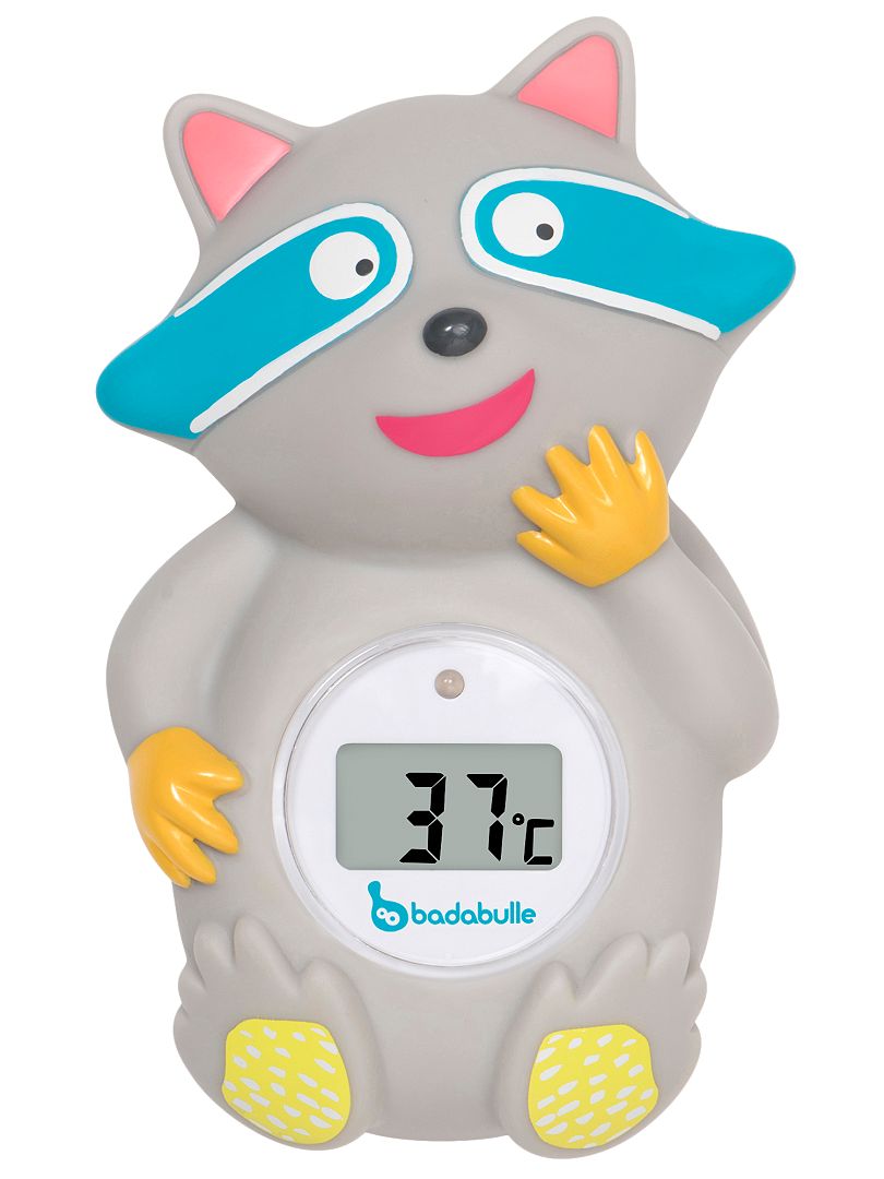 Thermomètre de bain digital 'Badabulle' gris - Kiabi