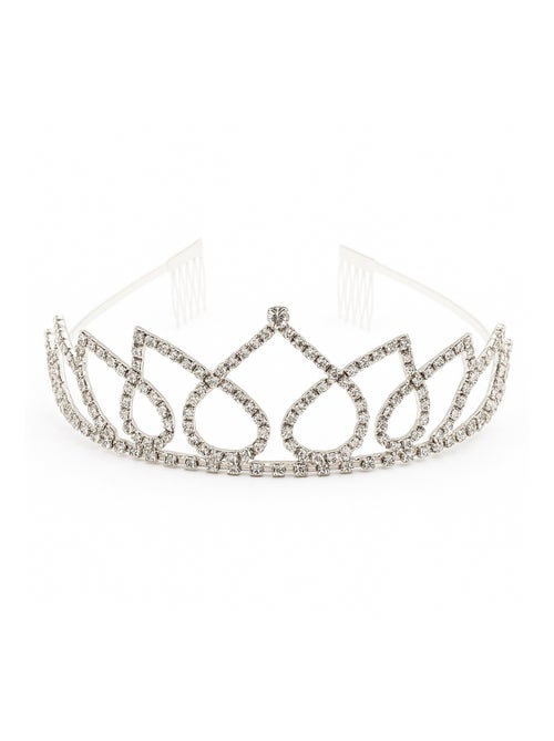 Tiara met hart en strass kind prinsessen kostuum - Kiabi