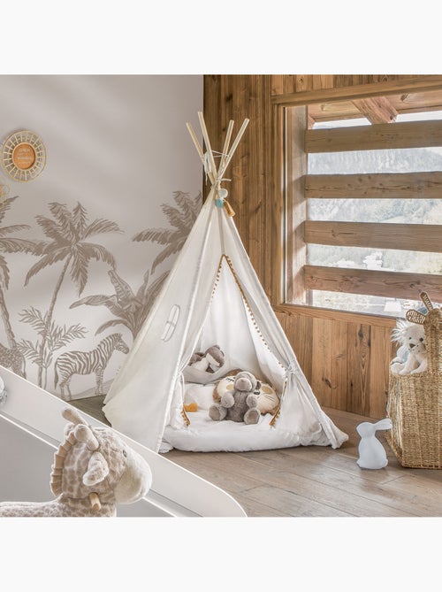 Tipi met ronde kwastjes - Kiabi Tipi met ronde kwastjes - Kiabi