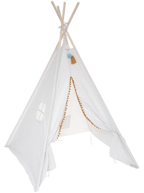 Tipi met ronde kwastjes - Kiabi Tipi met ronde kwastjes - Kiabi