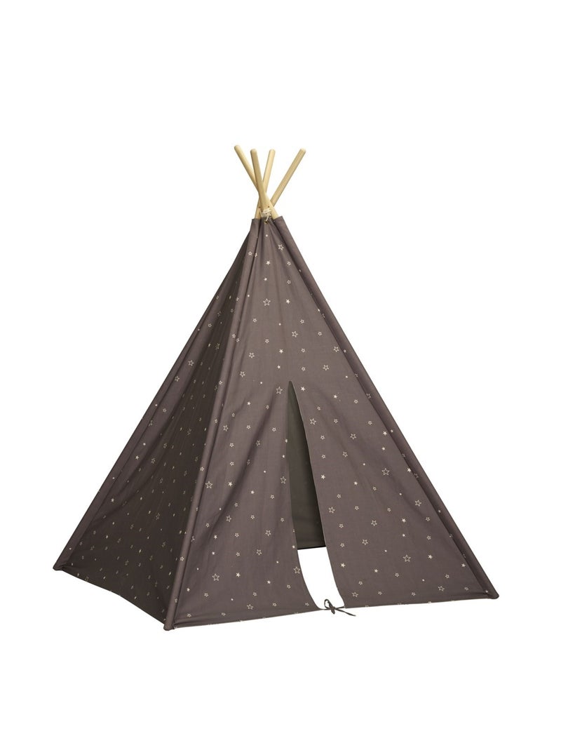 Tipi van grijs katoen Grijs - Kiabi