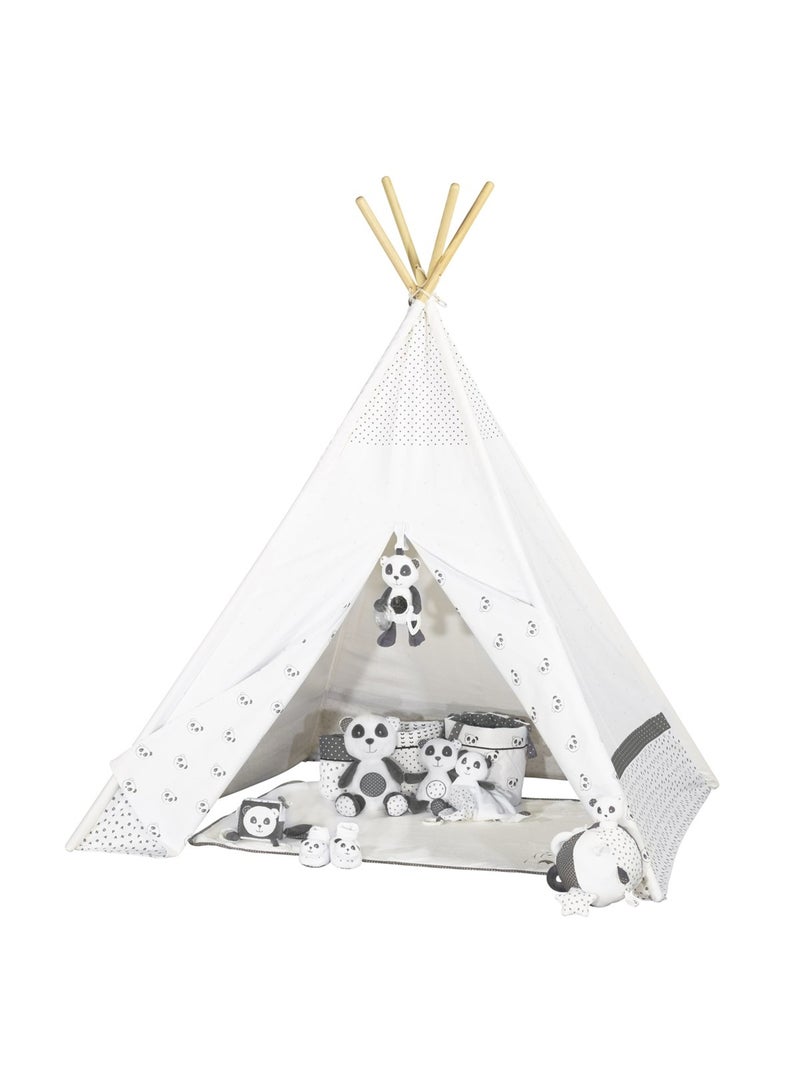 Tipi van wit katoen Wit - Kiabi