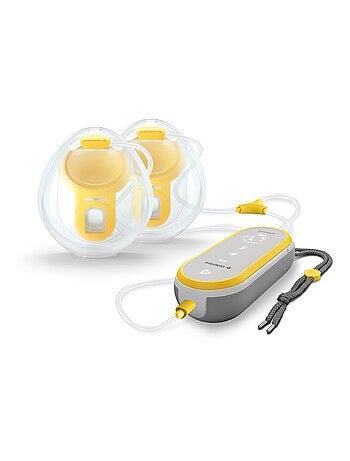Tire-lait électrique double medela freestyle hands-free - mains libres, connecté, collecteurs