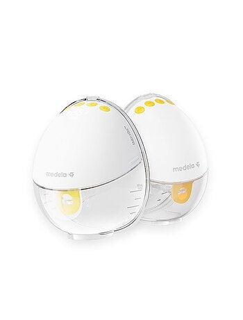 Tire-lait électrique double medela motion inbra - mains libres, 2-phase expression, téterelle 105°,