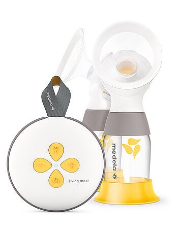 Tire-lait électrique double medela swing maxi - 2-phase expressio, téterelles personalfit flex,