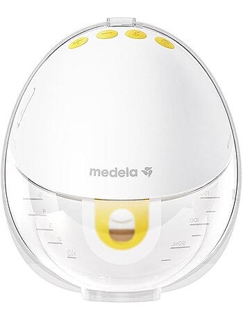 Tire-lait électrique simple medela motion inbra - mains libres, 2-phase expression, téterelle 105°,