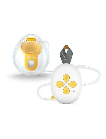 Tire-lait électrique simple medela solo hands-free - mains libres, connecté, collecteur inclus,