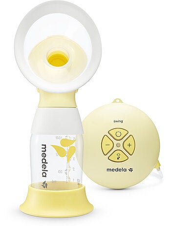 Tire-lait électrique simple medela swing flex - 2-phase expression, téterelle personalfit flex,