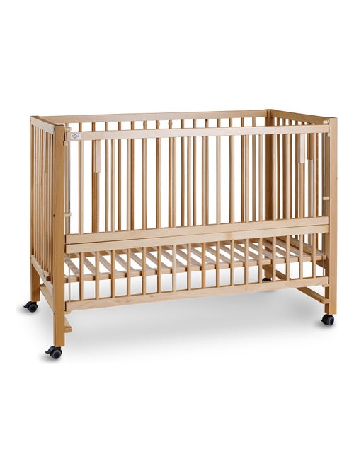 Tissi | lit bébé cododo évolutif 60x120 cm hajo en bois - Kiabi Tissi | lit bébé cododo évolutif 60x120 cm hajo en bois - Kiabi