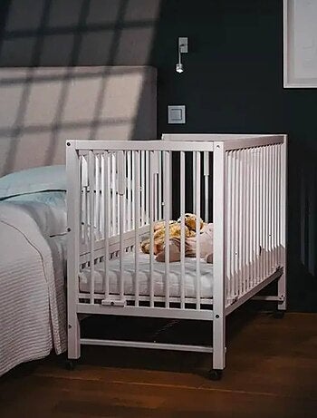 Tissi | lit bébé cododo évolutif 60x120 cm hajo en bois
