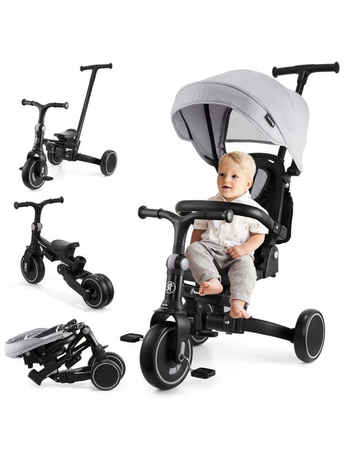 Tobi forest 8-in-1 meegroeidriewieler voor kinderen van 1 tot 5 jaar - Kiabi Tobi forest 8-in-1 meegroeidriewieler voor kinderen van 1 tot 5 jaar - Kiabi