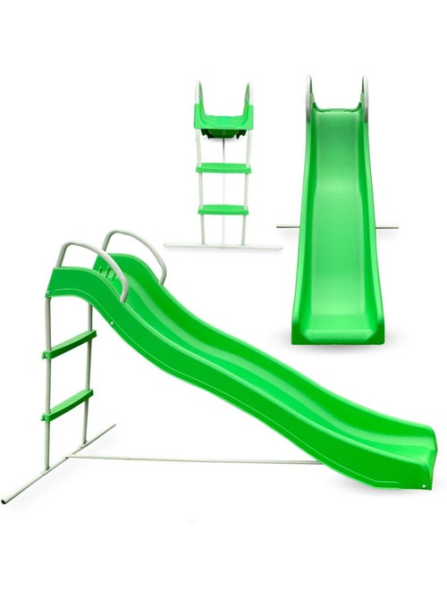 Toboggan de jardin enfants avec échelle extérieur stable et sécurisé – hypermotion - Kiabi Toboggan de jardin enfants avec échelle extérieur stable et sécurisé – hypermotion - Kiabi