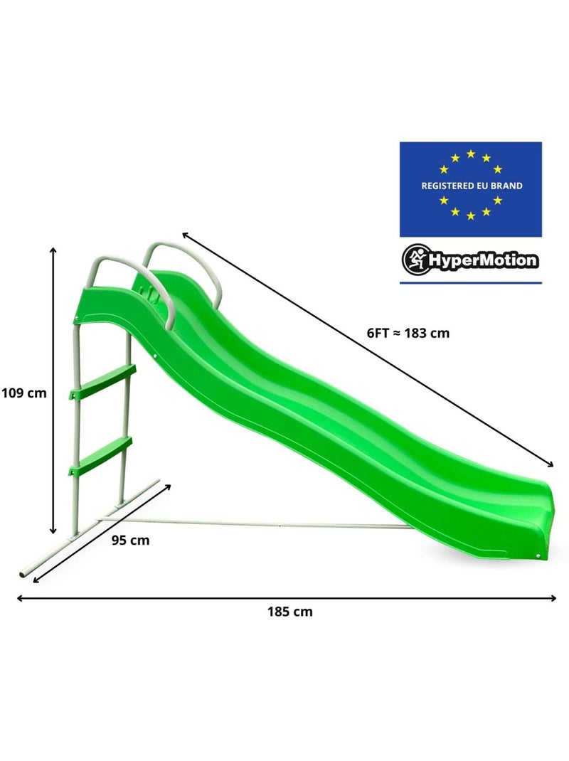 Toboggan de jardin enfants avec échelle extérieur stable et sécurisé – hypermotion N/A - Kiabi