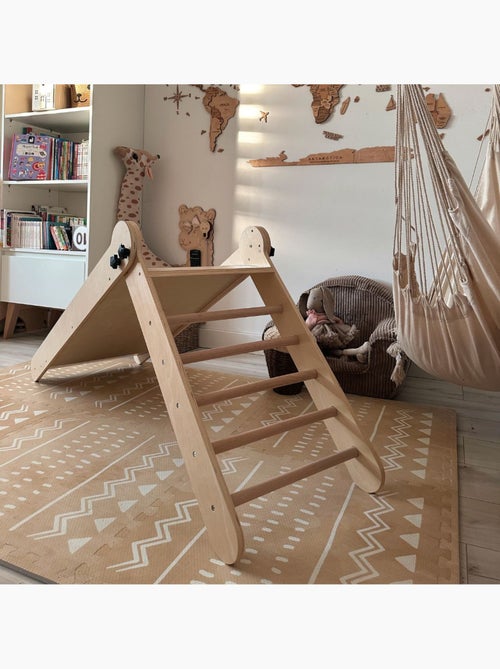 Toboggan enfant en bois pliable pour intérieur mamabrum - Kiabi Toboggan enfant en bois pliable pour intérieur mamabrum - Kiabi