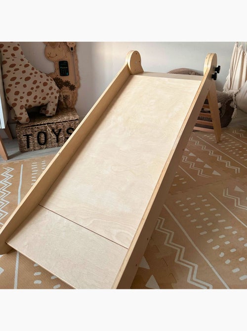 Toboggan enfant en bois pliable pour intérieur mamabrum - Kiabi Toboggan enfant en bois pliable pour intérieur mamabrum - Kiabi