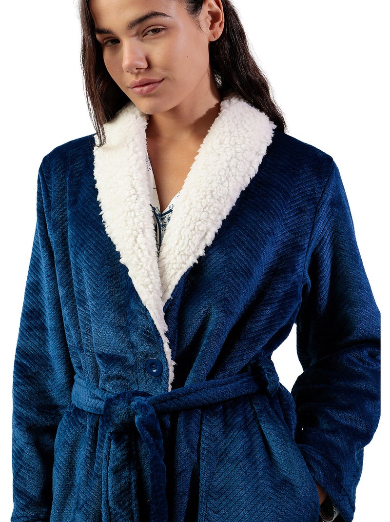 Toga luxury leaves Blauw - Kiabi