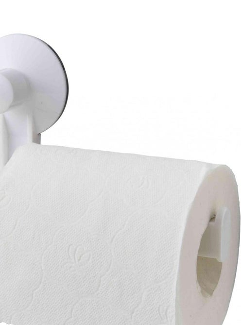 Toiletpapierhouder voor wandmontage met zuignap - Kiabi Toiletpapierhouder voor wandmontage met zuignap - Kiabi