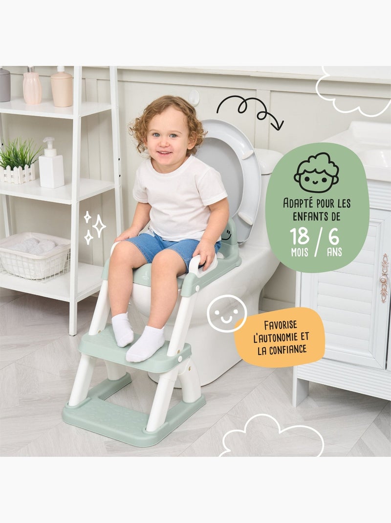 Toiletverkleiner | SUPERBE BEBE Groen - Kiabi
