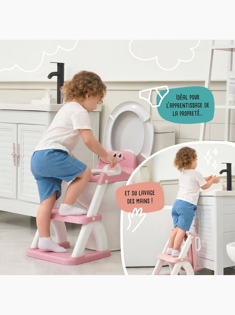 Toiletverkleiner | SUPERBE BEBE Roze - Kiabi