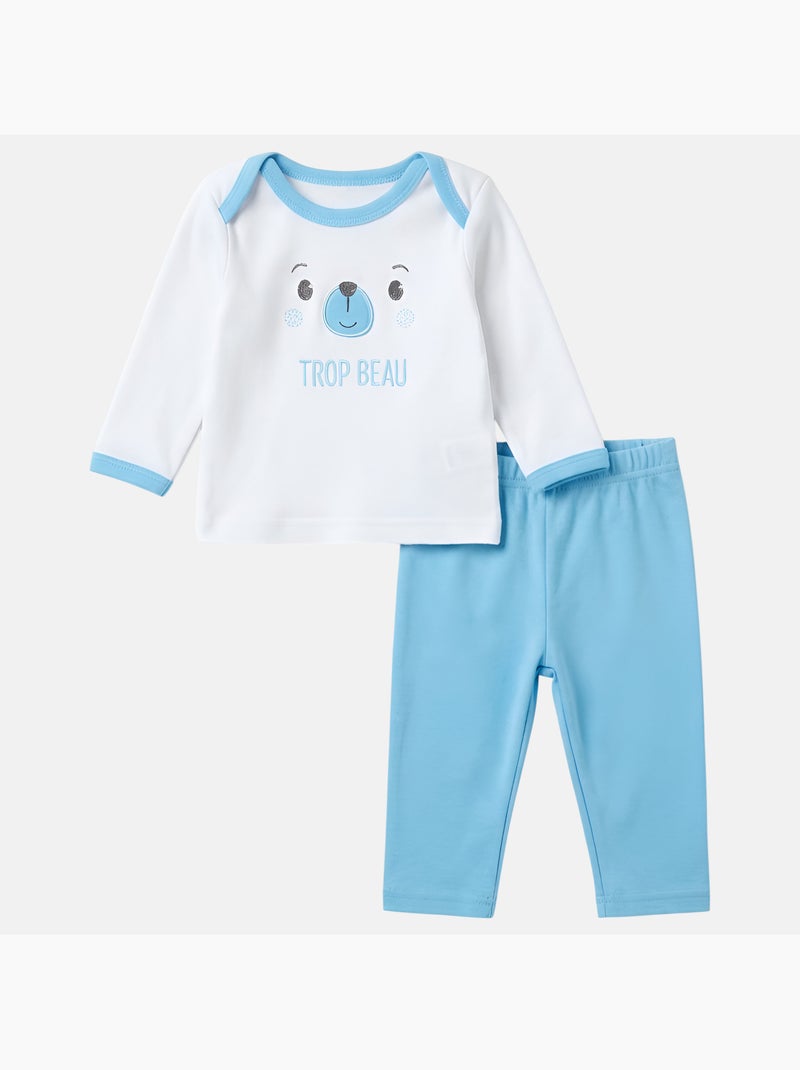 Tom Kids - Coffret naissance pour garçon bleu avec accessoires Bleu - Kiabi