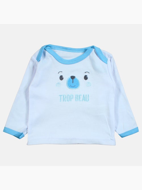 Tom Kids - Coffret naissance pour gar?on bleu avec accessoires - Kiabi