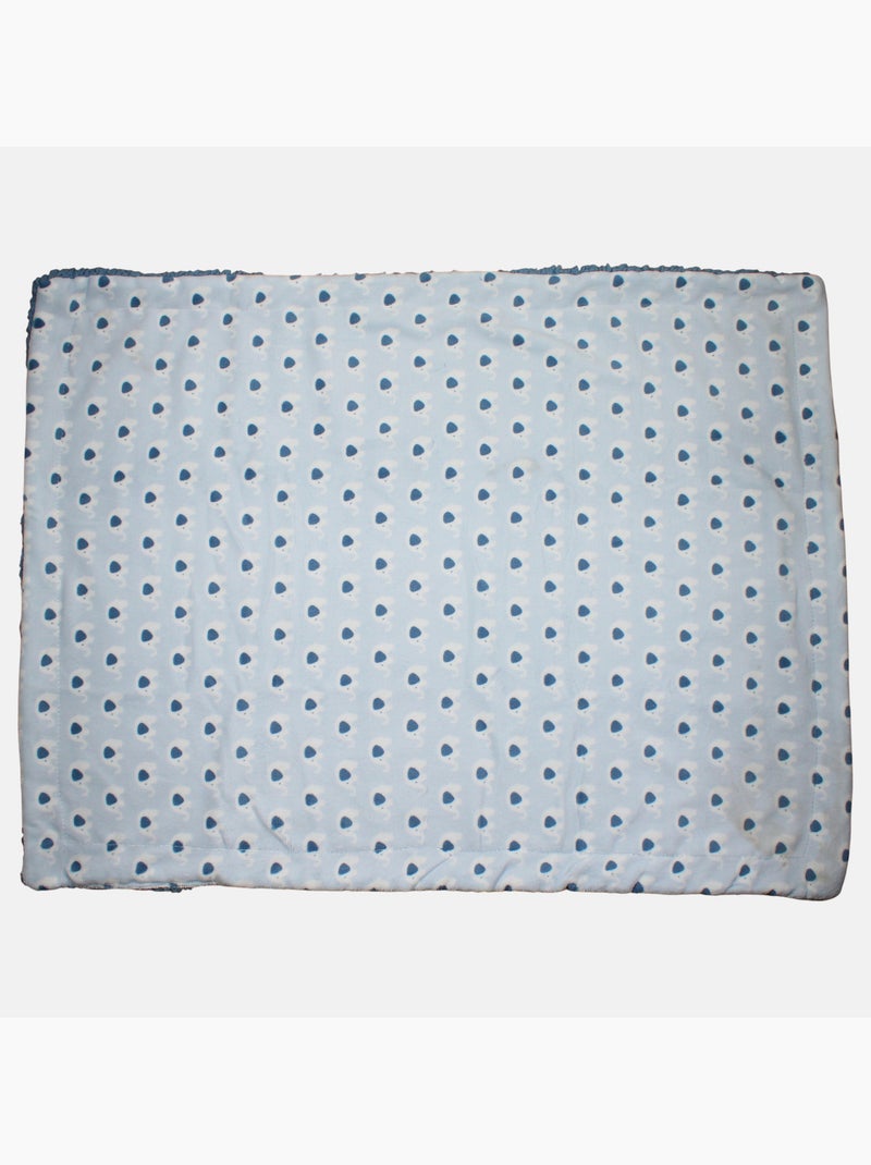 Tom Kids - Fleece deken  75x150 Blauw - Kiabi