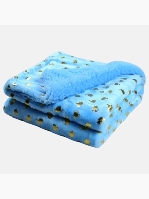 Tom Kids - Fleece deken 75x150 - Kiabi Tom Kids - Fleece deken 75x150 - Kiabi