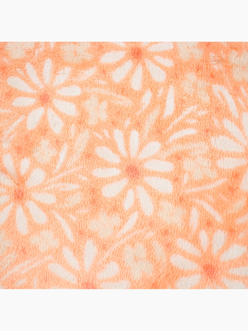 Tom Kids - Fleece deken  75x150 Oranje - Kiabi