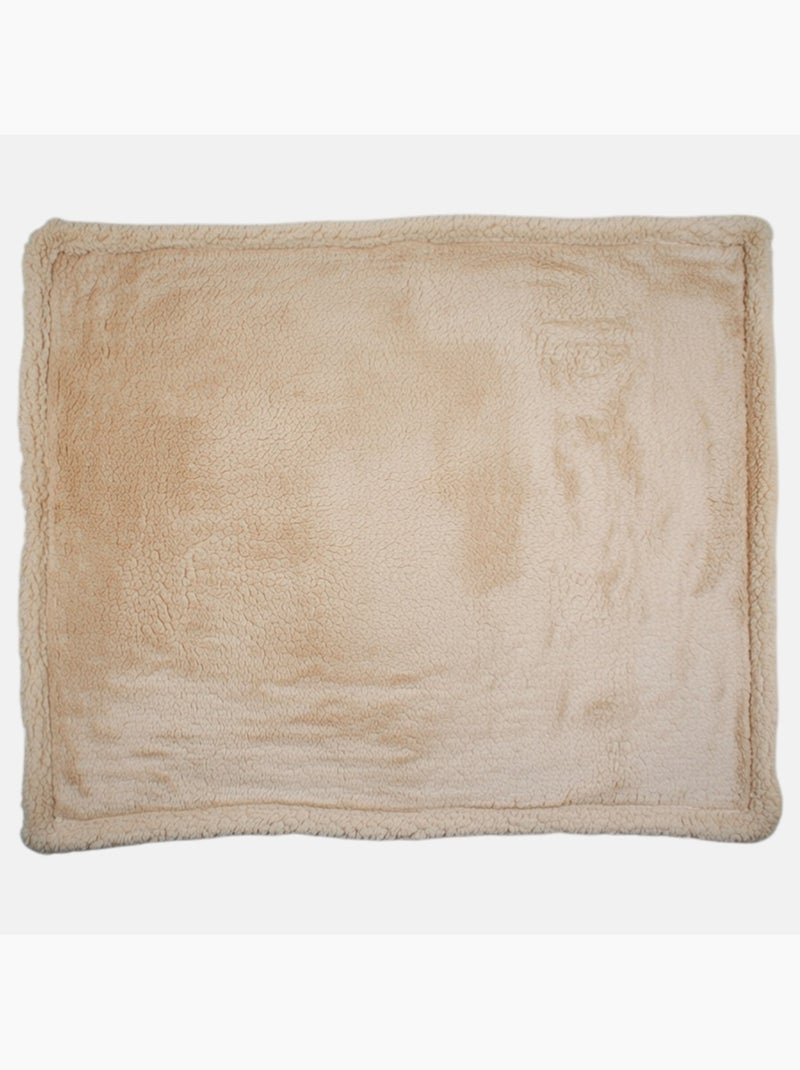 Tom Kids - Fleece deken  75x150 Wit - Kiabi