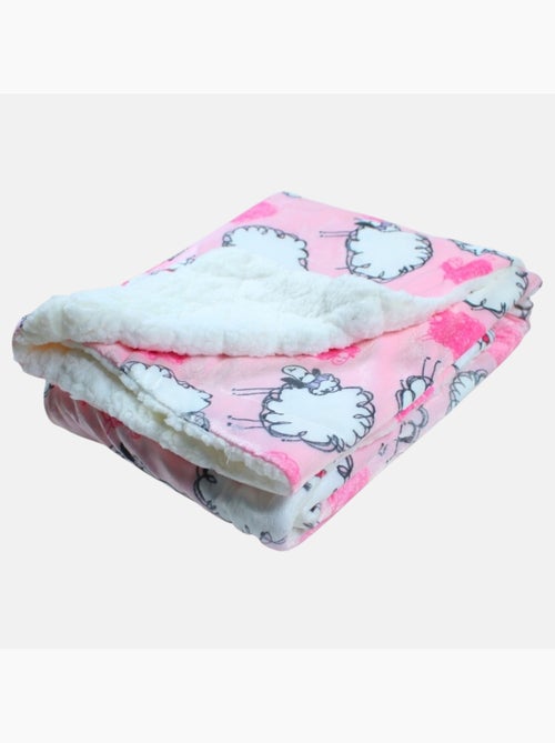 Tom Kids - Plaid bébé à motifs moutons et nuages - Kiabi Tom Kids - Plaid bébé à motifs moutons et nuages - Kiabi