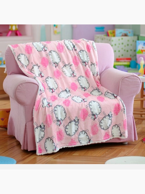 Tom Kids - Plaid bébé à motifs moutons et nuages - Kiabi Tom Kids - Plaid bébé à motifs moutons et nuages - Kiabi
